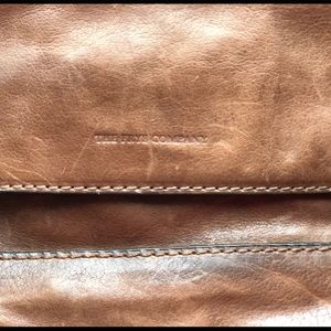 Frye Brown Leather Messenger Bag